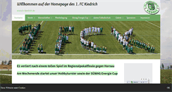 Desktop Screenshot of fc-kiedrich.de